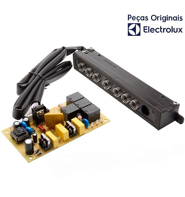 Conjunto Interruptor e Placa para Coifa Electrolux 60CT 60CTS 90CT 90CTS (A08560301)