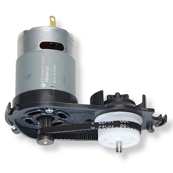 Electrolux Motor com Correia e Engrenagem para Bocal Escova do Aspirador Vertical Ergorapido ERG21 e ERG22 - A13105101