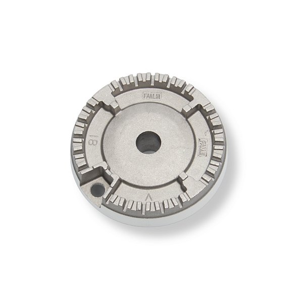 Coroa Queimador Semi-Rápido para Cooktop Electrolux KC4GP, KC5GP, KE4GP, KE4TP, KE5GP, KE5TD, KE5TP (A17895901)