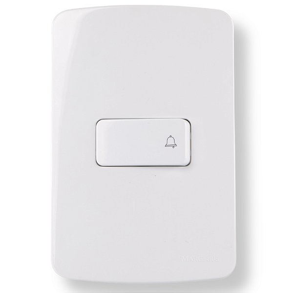 Conjunto 4×2” Interruptor pulsador campainha 10A 250V~
