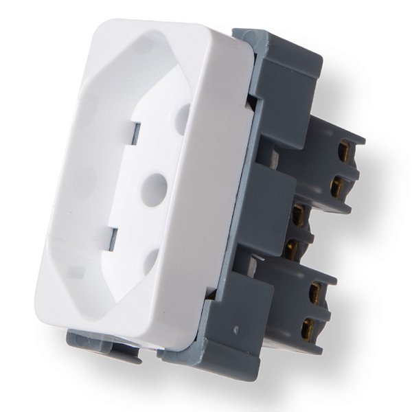 Módulo Tomada 2P+T 10A 250V~