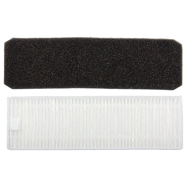 Kit Filtro HEPA e Espuma Original WAP Robot W1000 Branco para Recipiente de Pó - FW010313