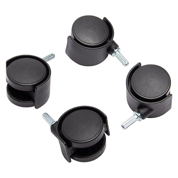 Kit 4 Rodízios WAP FW005253 p/ Aspirador GTW10 GTW20 Inox Biovac 10 GTW Inox 12