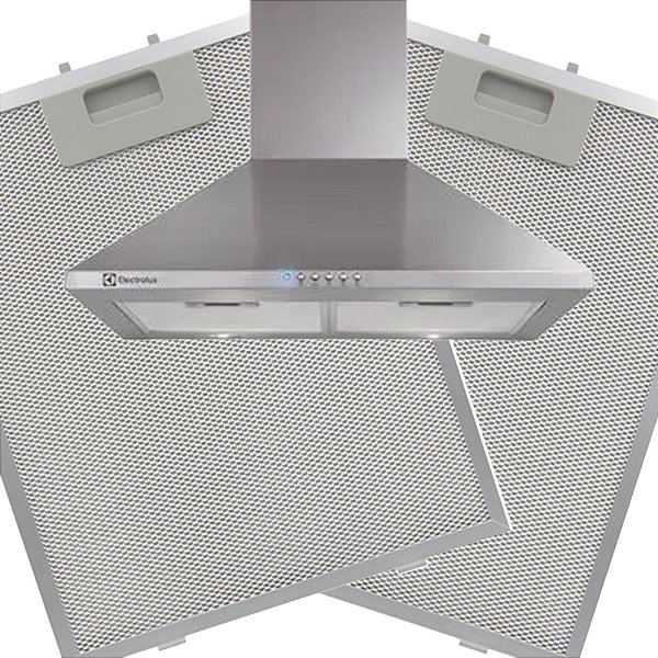Electrolux Filtro Metálico Carvão Coifa 60CTS 70CS 90CTS 60CXS 90CXS 60CVS 90CVS 90CIT ILHA - Selecione o Kit