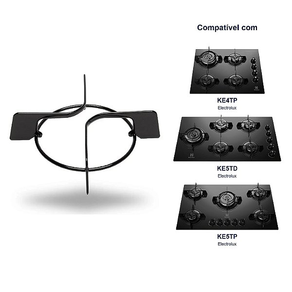 Trempe Grade Individual Electrolux Falcon para Cooktop KE4TP KE5TD KE5TP - A20303002