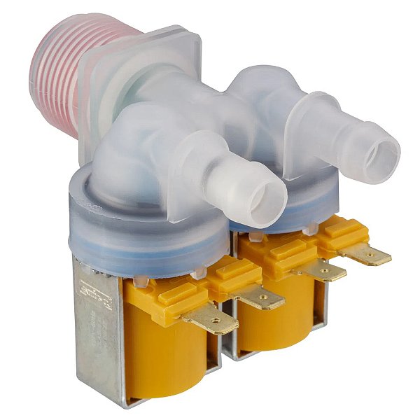 Válvula Dupla de Entrada Electrolux 127V ou 220V Original para LF10 LF11 LF90 LQ10 LQ11 LQ90