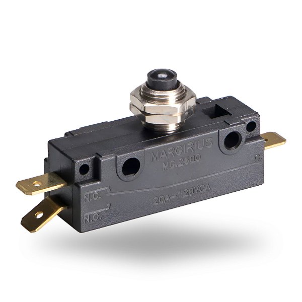 Micro Interruptor Margirius MG2607 IR/E3 20A Pino Metal