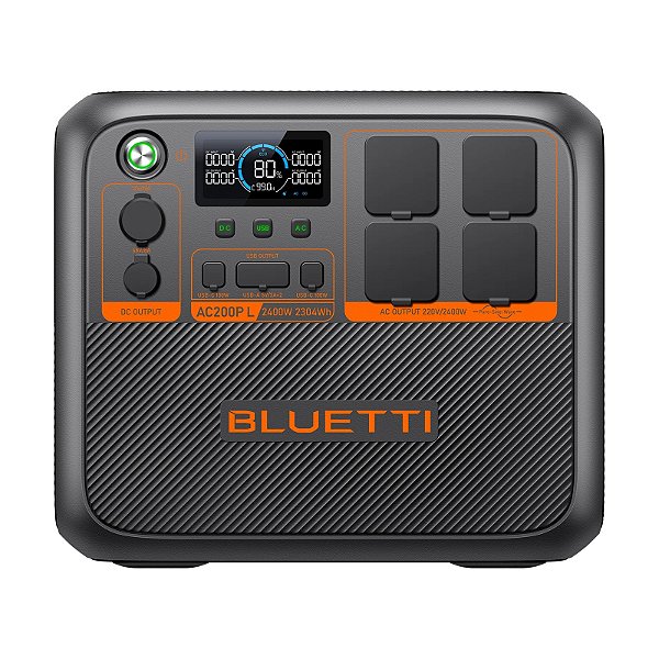 Bluetti AC200PL 2400W 2304Wh 220V - Estação de Energia Portátil Expansível