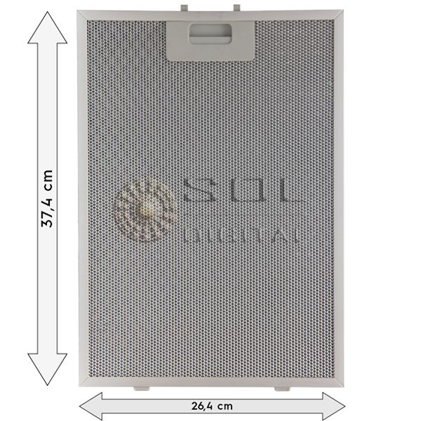 Filtro Metálico para Coifas Electrolux 60CV 90CV 60CVS 90CVS 90CIT