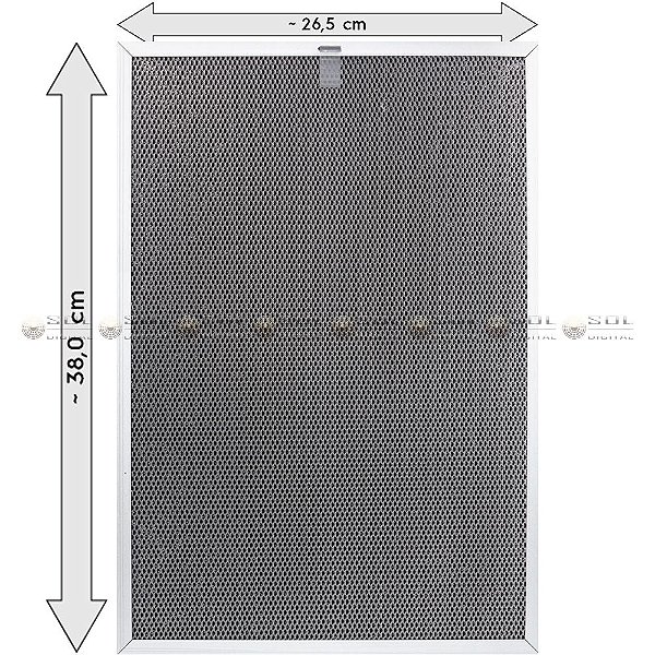 Filtro de Carvão Ativado para Coifa Electrolux Home Pro 90FS