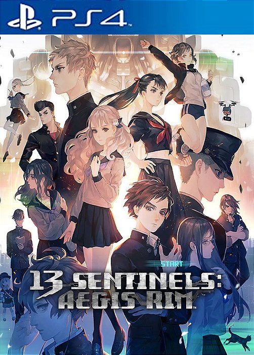 13 Sentinels: Aegis Rim PS4 mídia digital