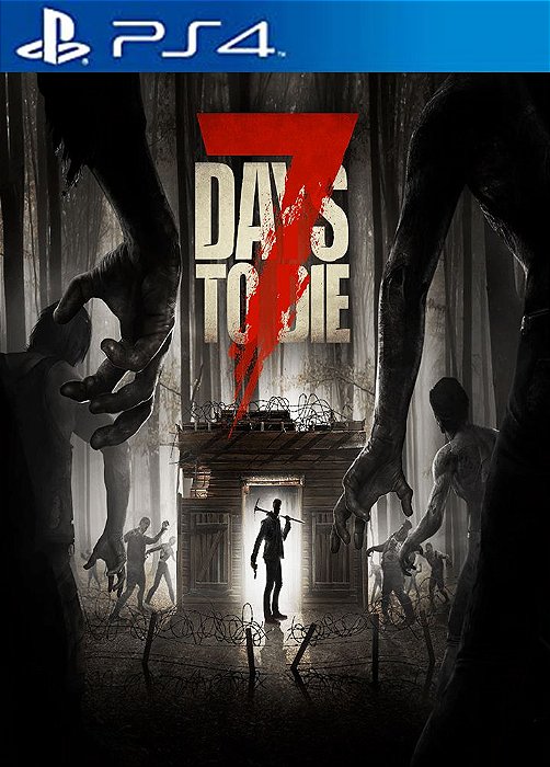 7 Days to Die PS4 mídia digital