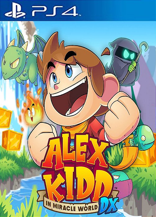 Alex Kidd in Miracle World DX PS4 midia digital