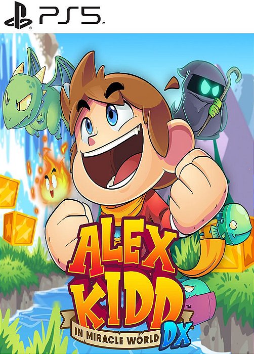 Alex Kidd in Miracle World DX PS5 midia digital