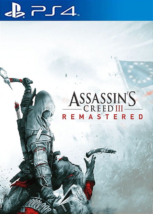 Assassin's Creed III: Remastered PS4 midia digital