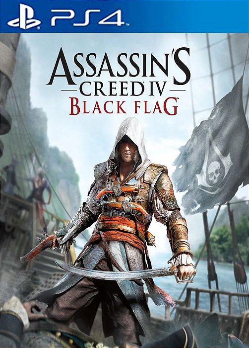 Assassin’s Creed IV Black Flag PS4 midia digital