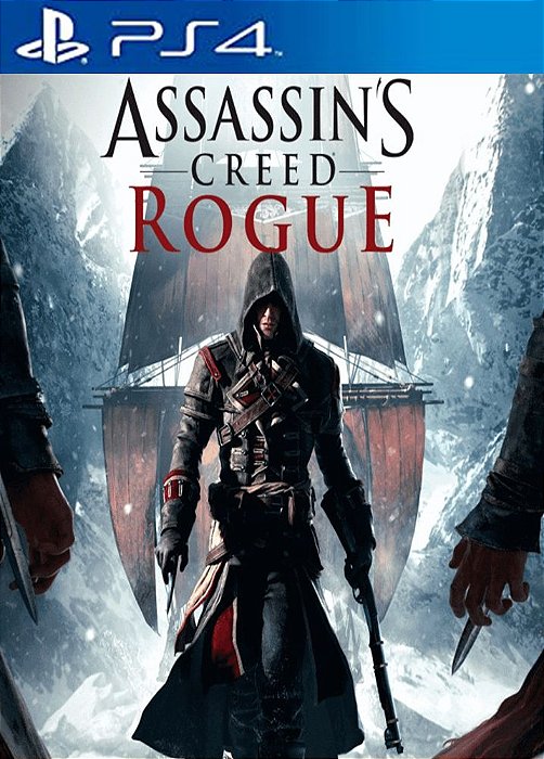 Assassin's Creed Rogue Remastered PS4 MÍDIA DIGITAL