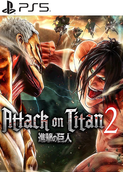 Attack on Titan 2 PS5 midia digital