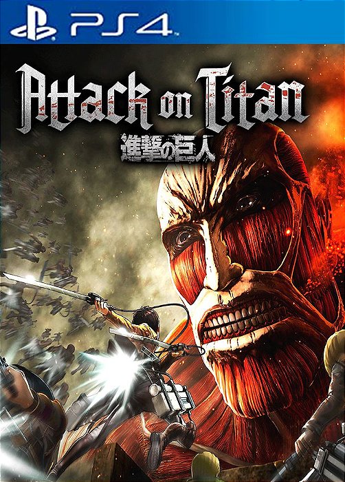 Attack on Titan Ps4 Mídia Digital