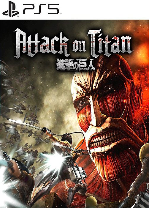 Attack on Titan PS5 MÍDIA DIGITAL PROMOÇÃO