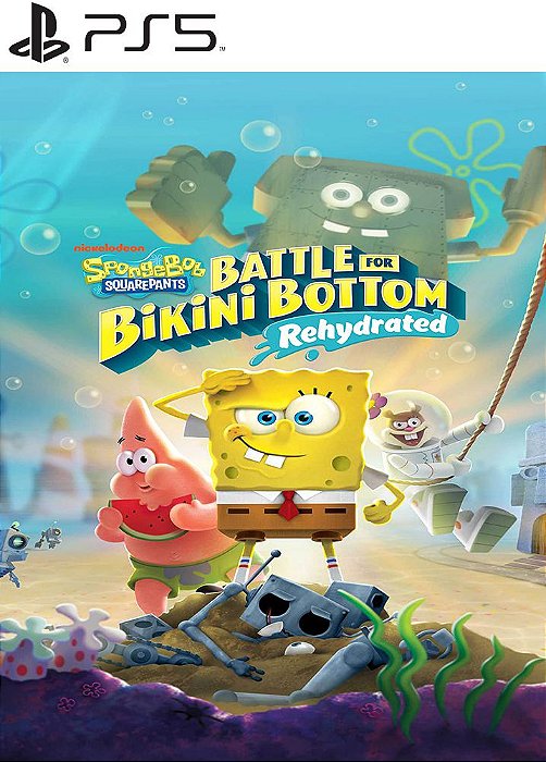 Bob Esponja Calça Quadrada PS5 Mídia Digital