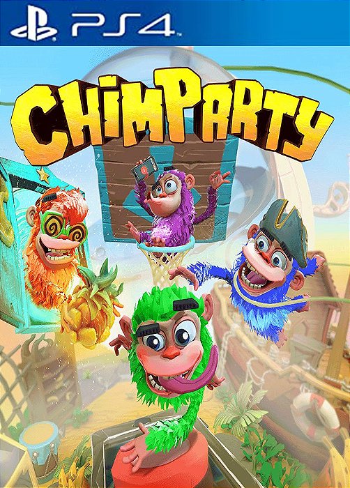 Chimparty PS4 MÍDIA DIGITAL