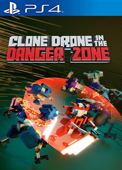 Clone Drone in the Danger Zone PS4 MÍDIA DIGITAL