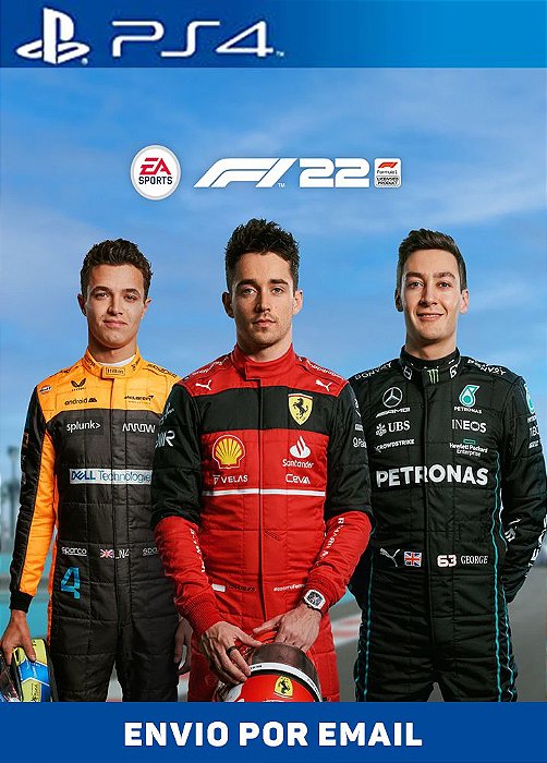 F1 22 Edição Standard PS4 mídia digital