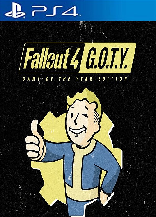 Fallout 4: Game of the year edition Ps4 Mídia Digital
