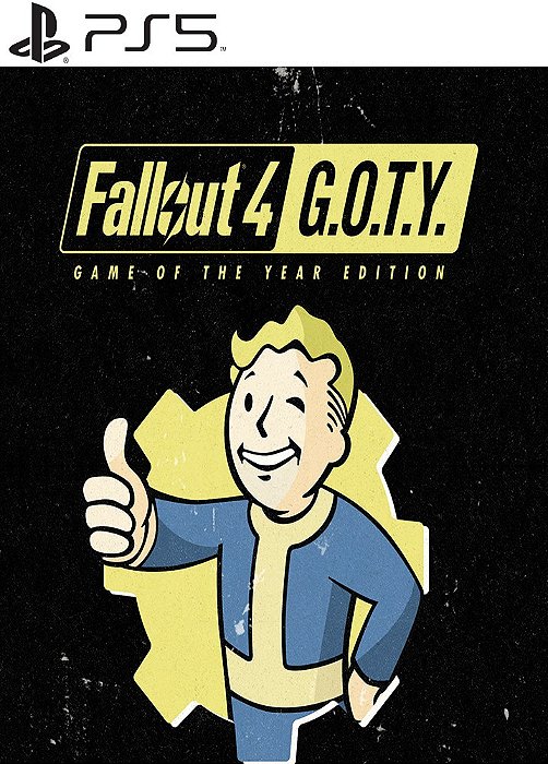 Fallout 4: Game of the year edition PS5 Mídia Digital