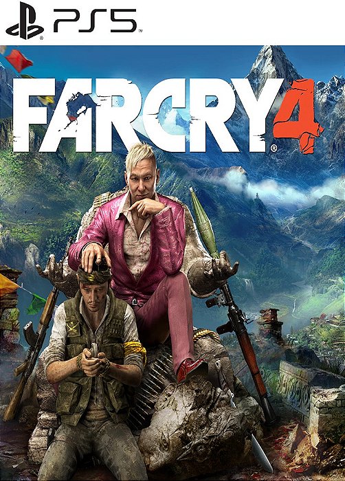 Far cry 4 PS5 midia digital