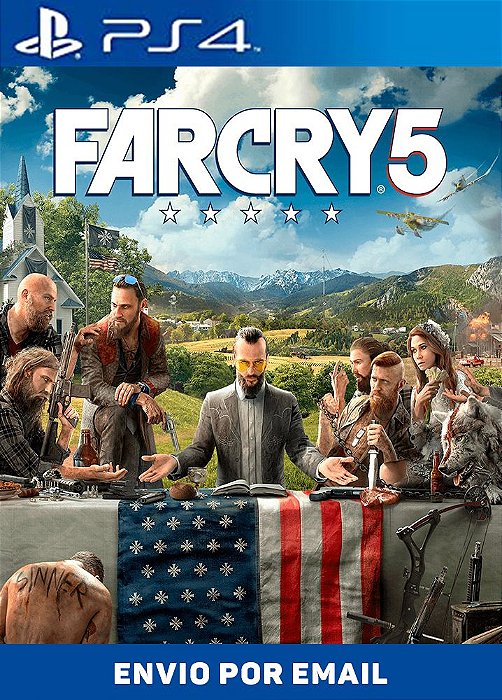 FAR CRY 5 PS4 Midia digital