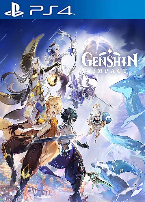 Genshin Impact PS4 MÍDIA DIGITAL