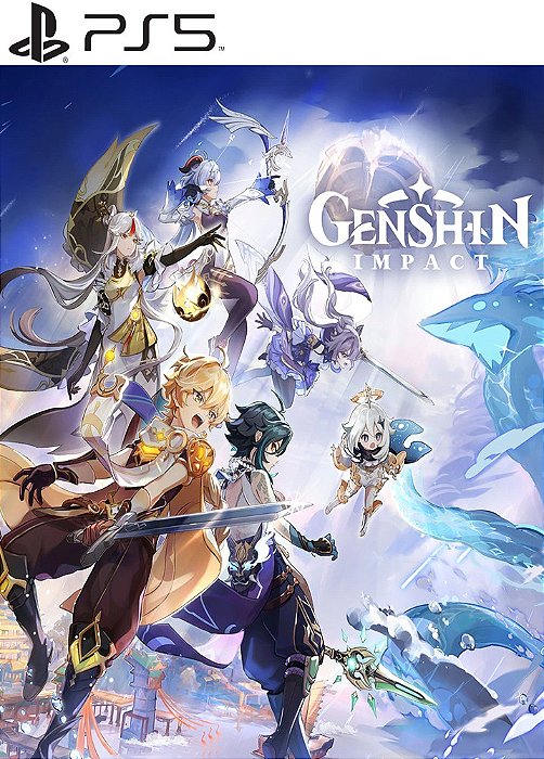 Genshin Impact PS5 MÍDIA DIGITAL