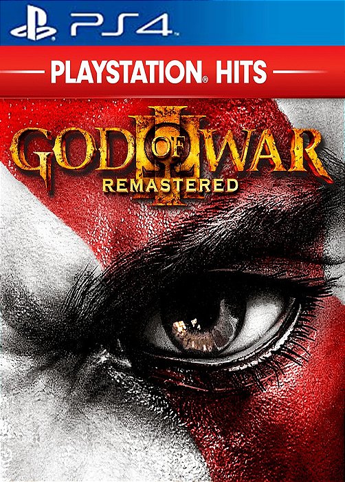 God of War III Remastered PS4 Mídia Digital
