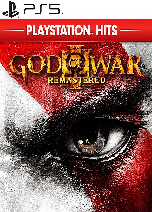 God of War III Remastered PS5 Mídia Digital