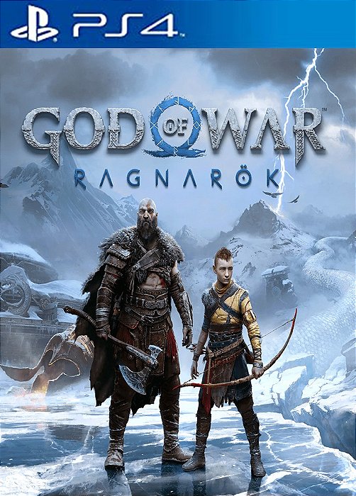 God of War Ragnarök  PS4 Mídia Digital