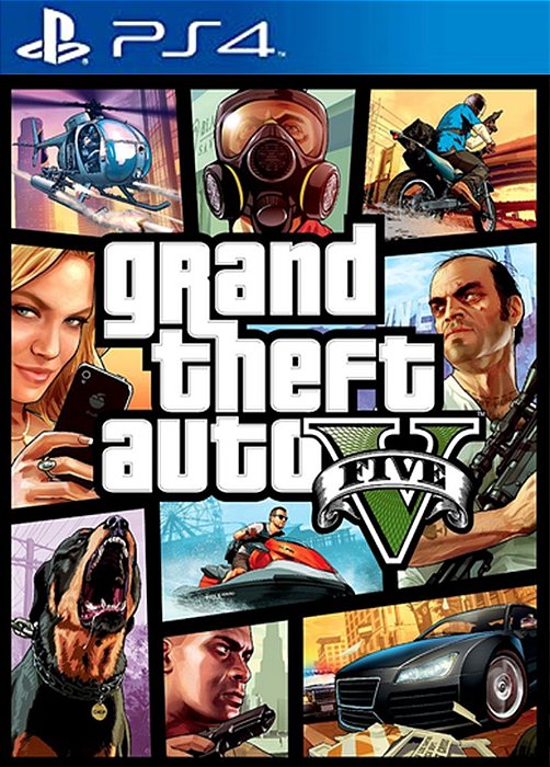 Grand Theft Auto V GTA V PS4 Midia Digital
