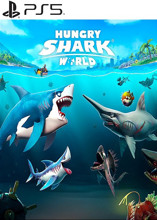 Hungry Shark World PS5 MÍDIA DIGITAL