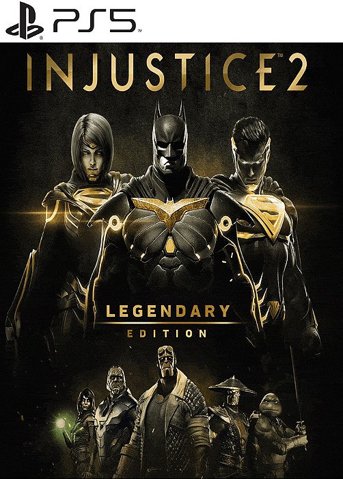 Injustice 2 - Legendary Edition PS5 Mídia Digital