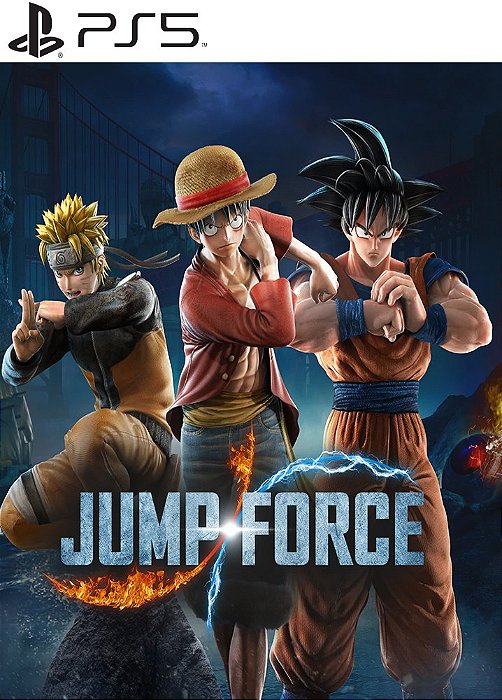 JUMP FORCE PS5 Mídia Digital Promoção