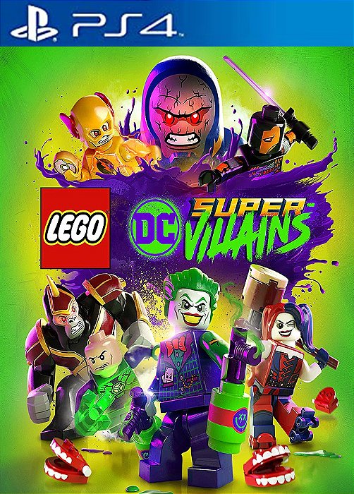 LEGO DC Super-Vilões PS4 Midia digital