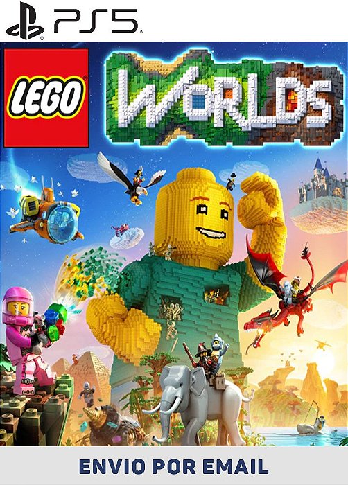 LEGO  Worlds PS5 Mídia Digital