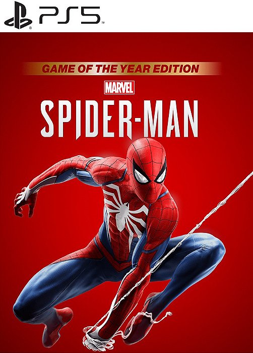 Marvel's Spider-Man: Game of the Year Edition PS5 midia digital