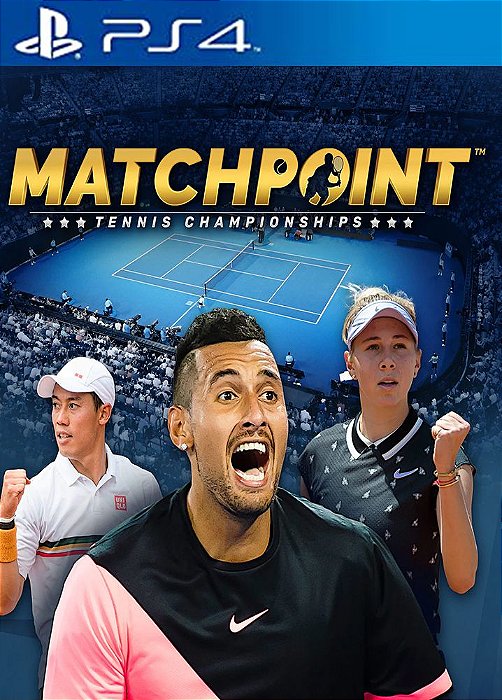 Matchpoint  Tennis Championships Ps4 Mídia Digital