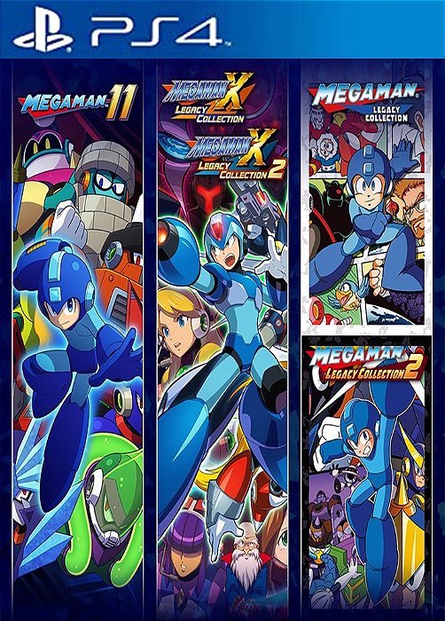 Mega Man 30th Anniversary Bundle PS4 MÍDIA DIGITAL