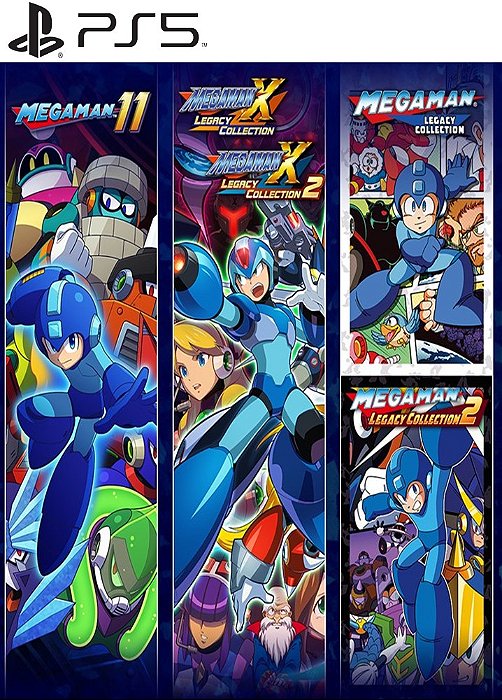 Mega Man 30th Anniversary Bundle PS5 MÍDIA DIGITAL