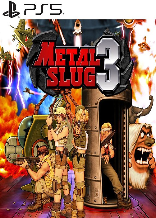 METAL SLUG 3 PS5 MÍDIA DIGITAL