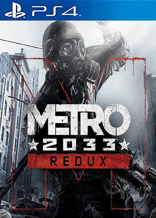 Metro 2033 Redux PS4 MÍDIA DIGITAL