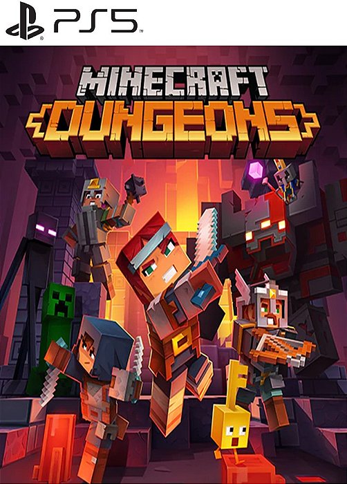 Minecraft Dungeons PS5 MÍDIA DIGITAL